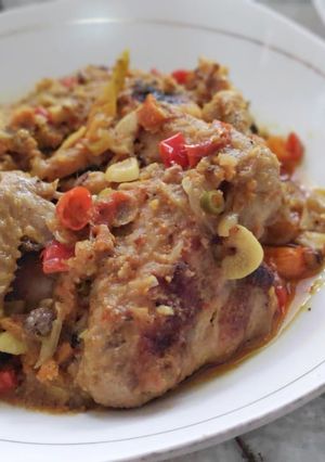 Foto resep Ayam betutu mercon