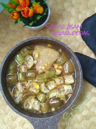 Langkah Mudah untuk Membuat Resep Sayur Asam Segar Pedas Bumbu Dasar Putih yang Bikin Ngiler Anti Ribet, Lezat Sekali