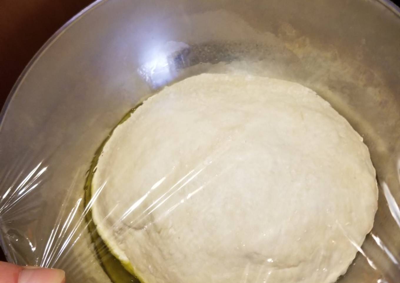 Pizza dough is so easy!
