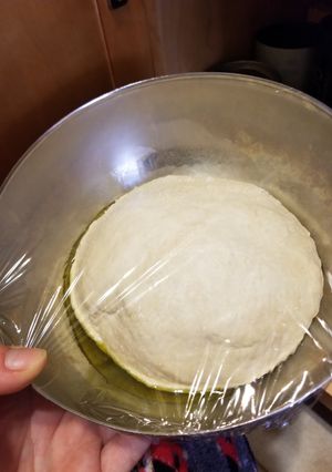 A picture of Pizza Dough super easy!.