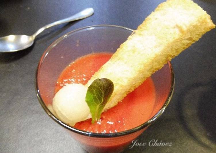 Gazpacho de sandía