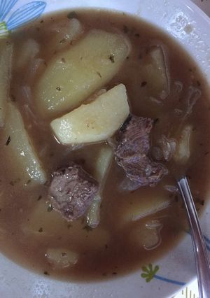 Una foto de Ajiaco