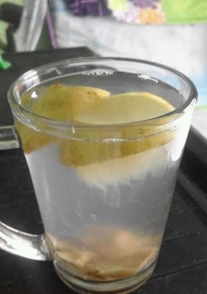 Foto resep Minuman jahe lemon (penunjang diet)