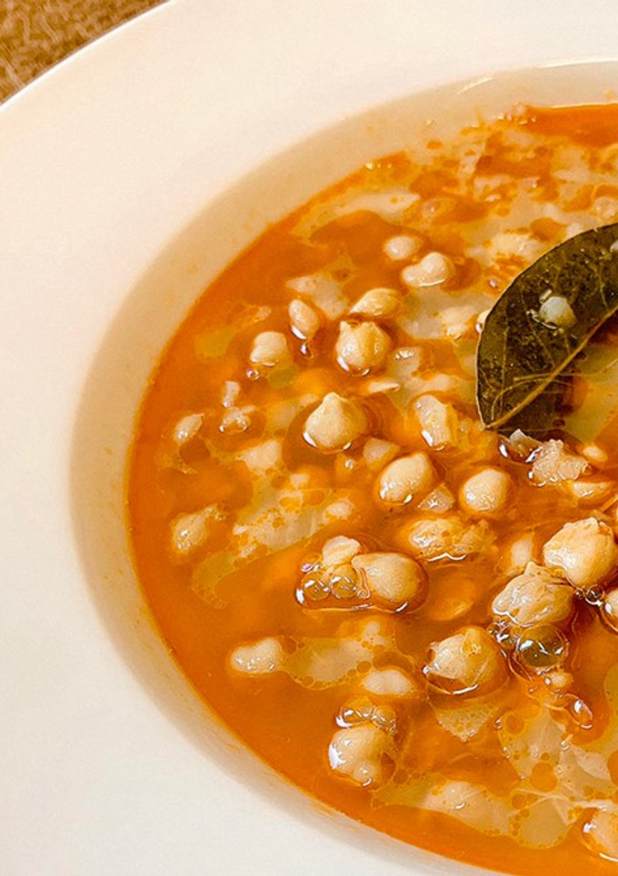 Una foto de Garbanzos con chorizo en thermomix