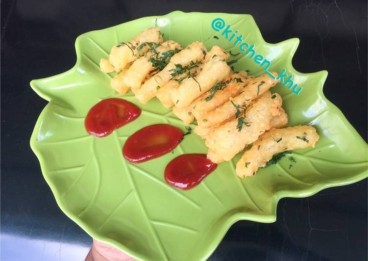 Cara Gampang Membuat Potato Cheese Stick Anti Gagal