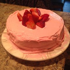 A picture of Strawberry Cake.