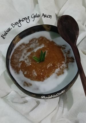 Foto resep Bubur Singkong Gula Aren