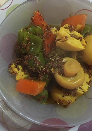 صورة لوصفة 🌺 وجبه صحيه بحبوب الكينوا 🌺