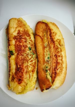 Foto resep Roti John ala Fiber Creme