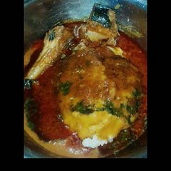 A picture of My left over recipe -Abula.