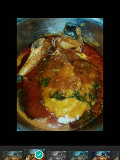 A picture of My left over recipe -Abula.