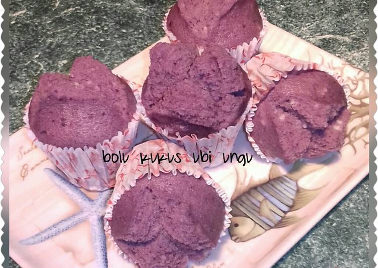 Resep: Bolu kukus ubi ungu Menu Enak