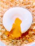 Potato Waffles with Poached Egg