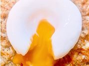 A picture of poached egg