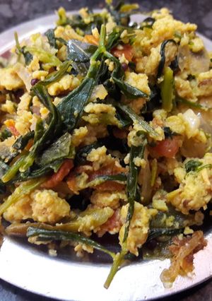 A picture of Methi Egg Bhurji.