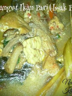 Foto resep Mangut Ikan Pari (Iwak Pe) + Tempe Tahu