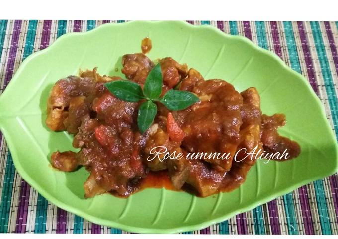 Langkah Mudah untuk mengolah Ayam bumbu rujak Anti Gagal