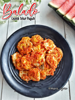 Foto resep Balado Ceplok Telur Puyuh