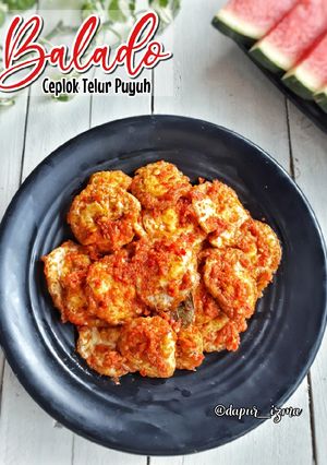 Foto resep Balado Ceplok Telur Puyuh