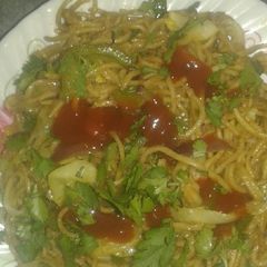 A picture of Homemade noodles.