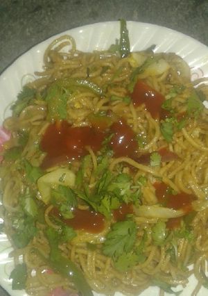 A picture of Homemade noodles.