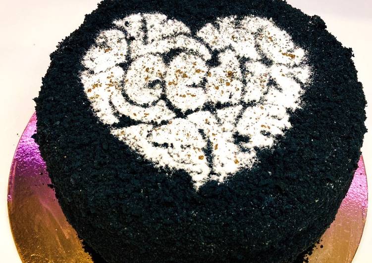 Торт «Чёрное сердце»🖤