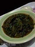 Water leaf and Uziza Soup(Etinkeni Mmong Ikong)2