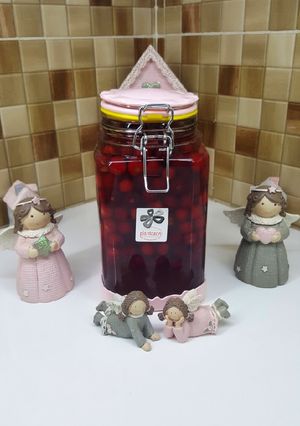 عکسی از دستور ترشی آلبالو 🍒🍒🍒