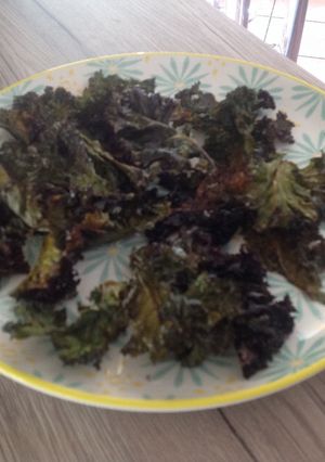 Une photo de Le Chou kale pour l apero
