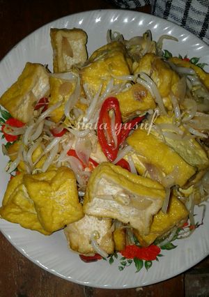 Foto resep Tumis toge tahu