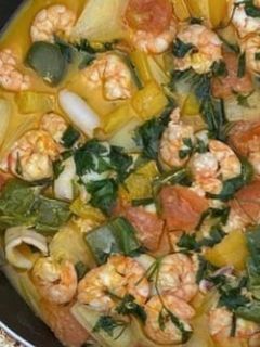 Foto de Camarão com Legumes