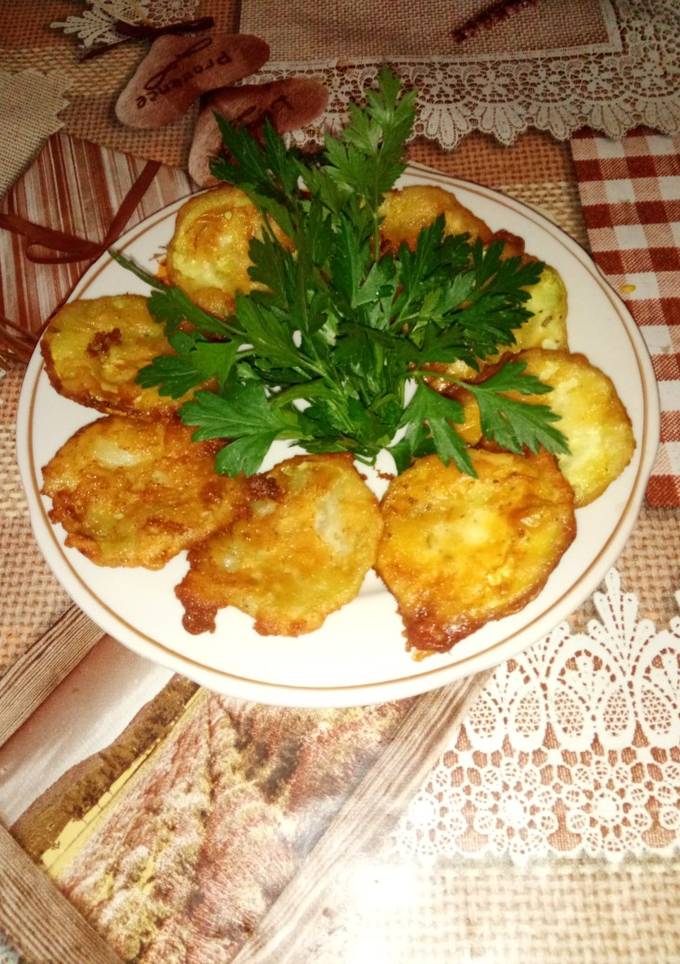 Кабачки мариновані у клярі