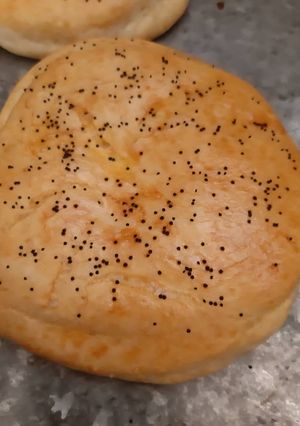 عکسی از دستور نان همبرگر