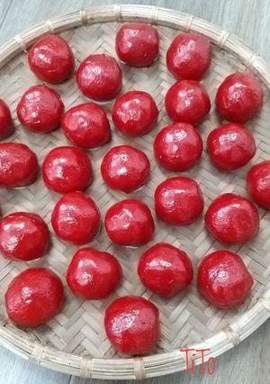 Hình của món Bánh gấc.