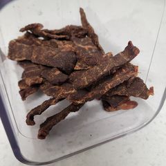 A picture of Easy Beef Jerky.