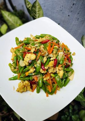 Foto resep Orak-arik Telur Buncis Wortel