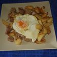 Lomo al ajo con patatas