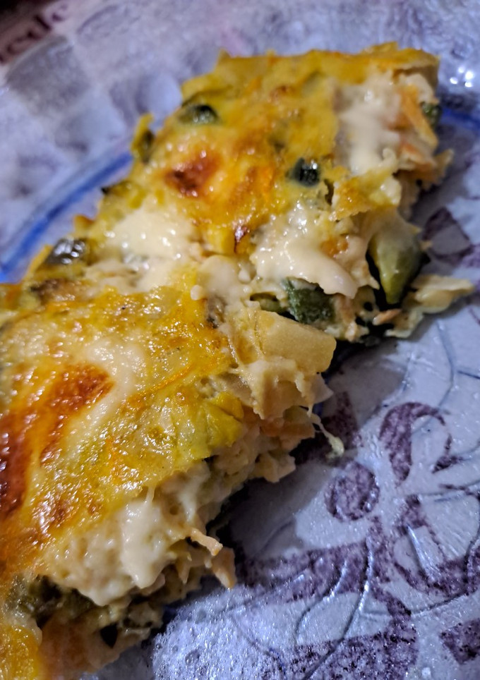 Una foto de Budín de zapallitos