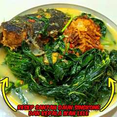 Resep Daun Singkong Siram Santan Kental, Enak dan Gurih!-レシピのメイン写真