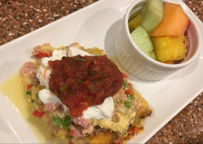 Recipe of Favorite Southwest breakfast lasagna