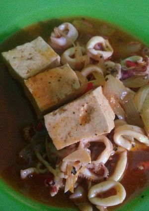 Foto resep Cumi Saos Padang Lada Hitam