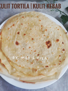 Foto resep Kulit Tortila | Kulit Kebab Homemade Anti Sobek & No Ulen