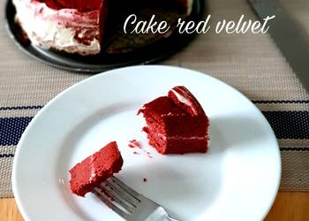 Resep Mudah Cake red velvet #ketofriendly Ala Warung