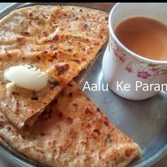 A picture of Aloo Paratha.