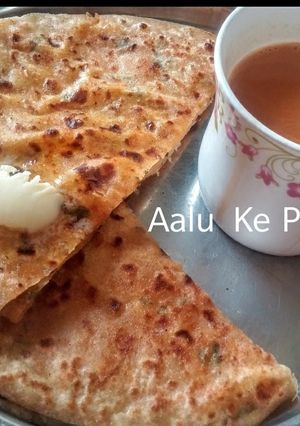 A picture of Aloo Paratha.