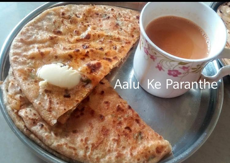 Recipe of Super Quick Homemade Aloo Paratha