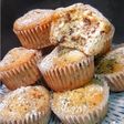 Muffins de chocolate y avellanas