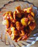 Wet yellow khajur pickle