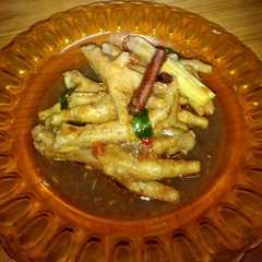 A picture of Ceker masak kicap pedas manis.