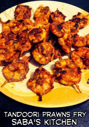 A picture of Tandoori Prawns.